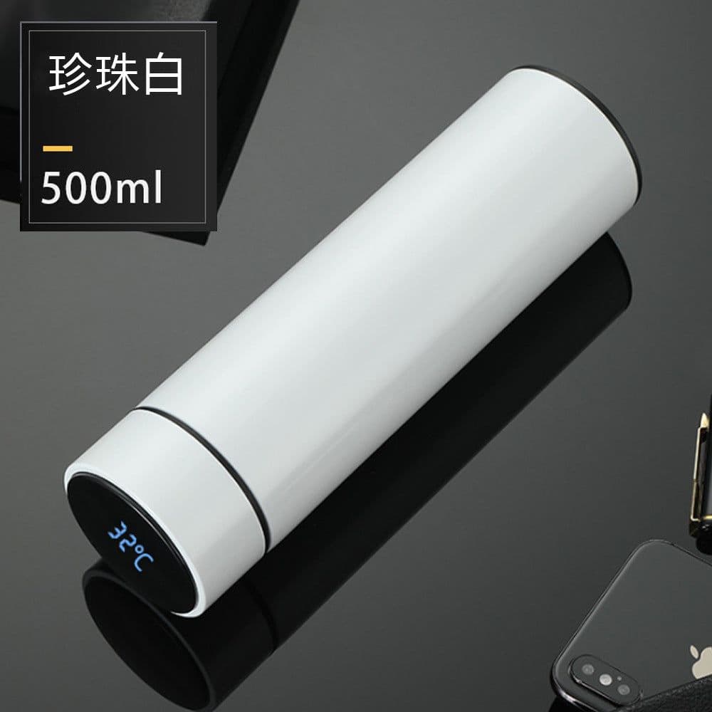 image-Smart Temperature Display Insulated Cup 304 Stainless Steel Water Bottle Gift
