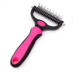 image-Pet Detangling Comb - Stainless Steel Dog Cat