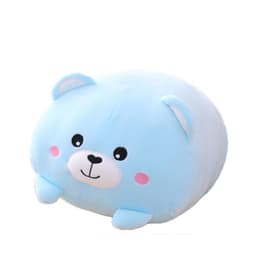 image-Cartoon animal pillow down cotton pink pig red panda doll cross-border fat animal long strip pillow plush toy