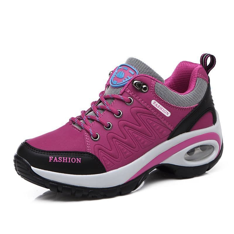 image-2022 autumn new air-cushion shoes air-cushion running shoes women's heightened soft-soled shock-absorbing sports all-match thick-soled casual shoes