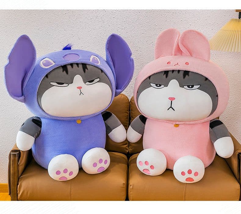 image-Plush Cat Toy 100cm Super Soft Short Plush