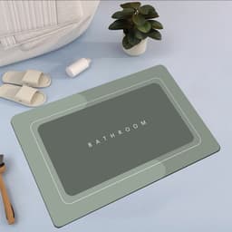 image-Cross-border exclusively for diatom mud soft mats, strong water and moisture absorption mats, toilets, bathrooms, anti-slip mats, quick-drying mats