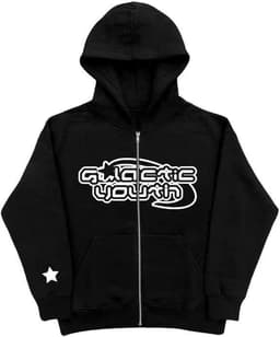 image-2023 European and American dark girl sweatshirts men and women hoodies Gothic couple Harajuku large size long zipper sweatshirt