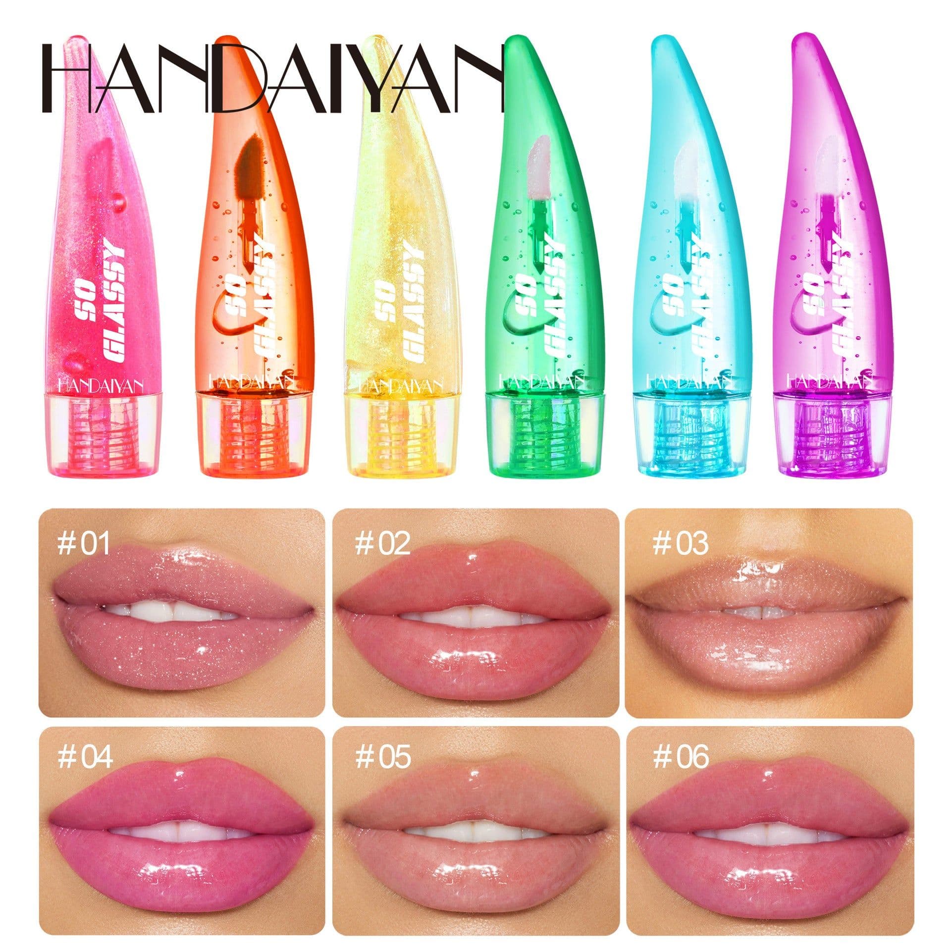 image-Han Daiyan Color-Changing Lip Gloss - Pearlescent