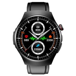 image-Smart TK25 Watch - Blood Oxygen, Heart Rate, Pedometer, Bluetooth Call - Black