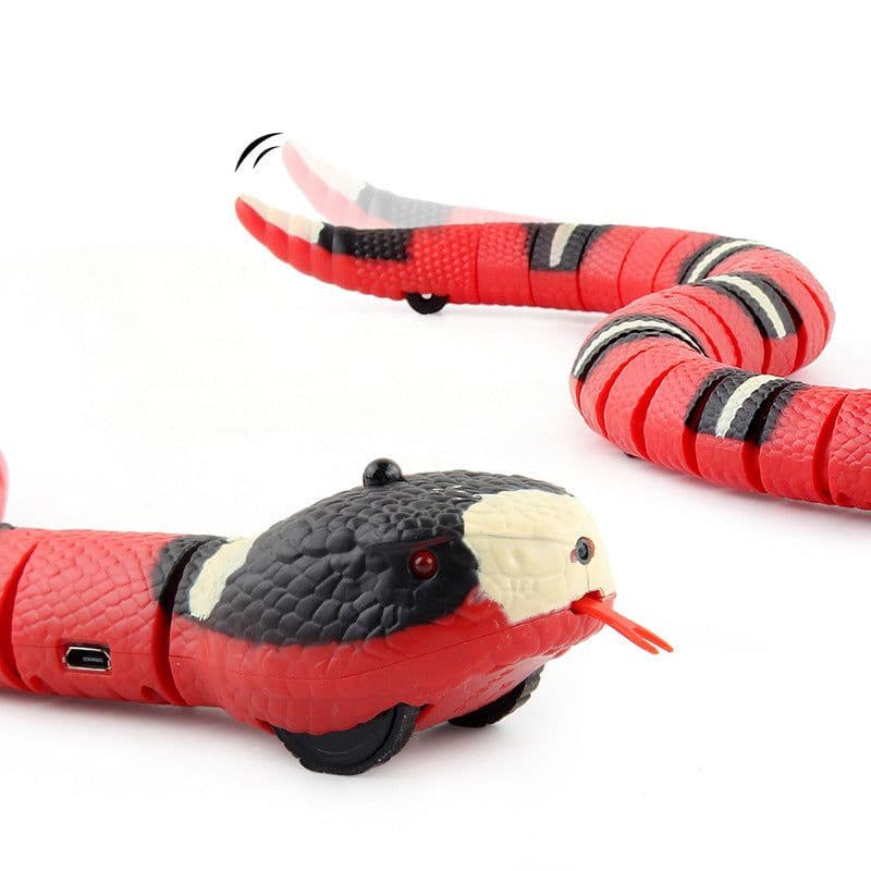 image-Remote Control Rattlesnake Toy - Silver