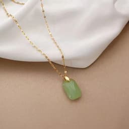 image-Titanium Steel Diamond Necklace - Women's Clavicle Chain