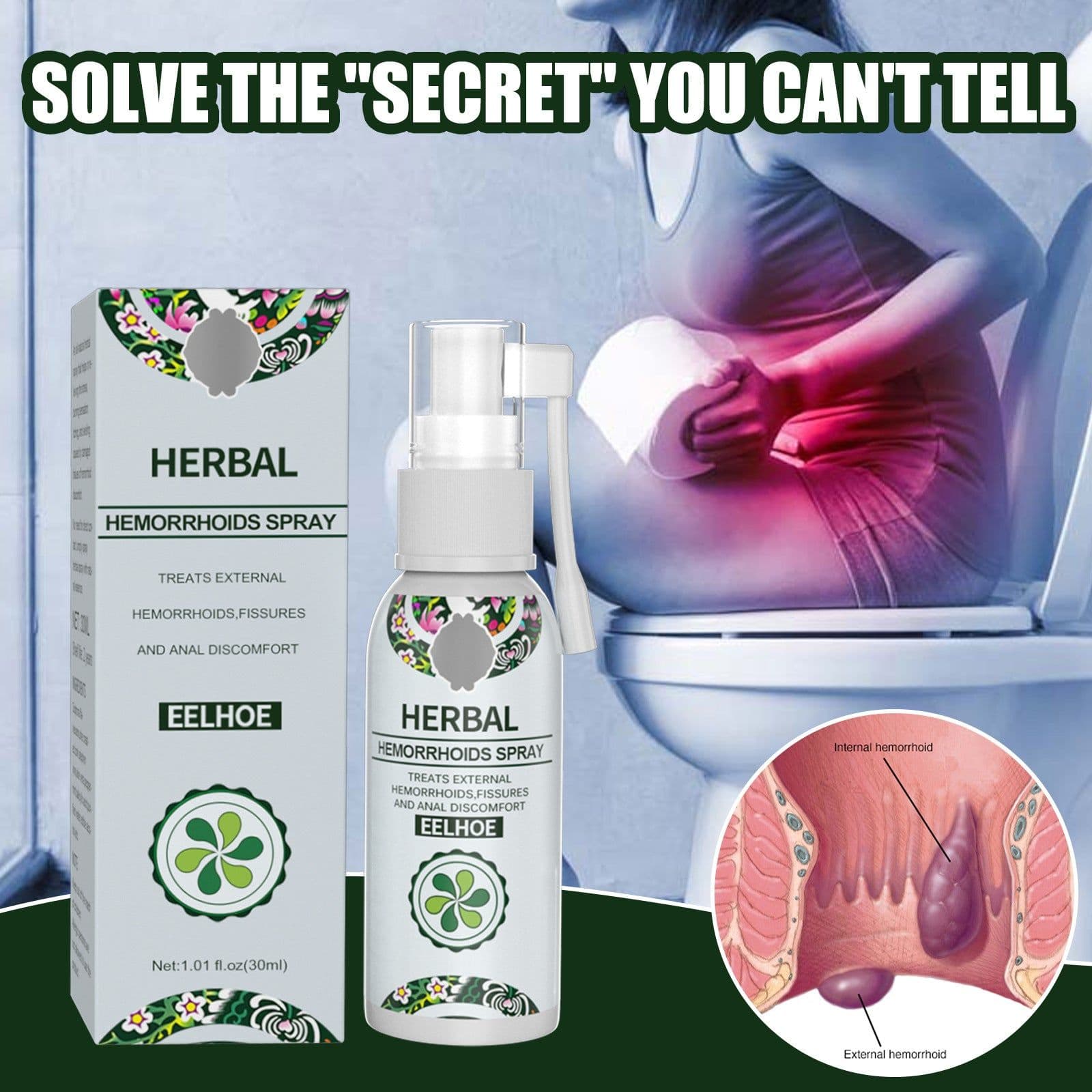 image-EELHOE Natural Herbal Anal Spray 30ml