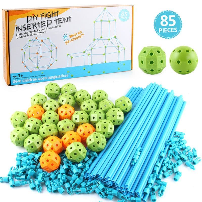 image-Cheng Ke Beaded Tent Castle DIY Building Blocks