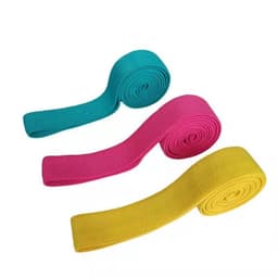 image-Standrock 2m Yoga Tension Belt - Elastic Fitness Stretch Belt - Yellow/Red/Blue