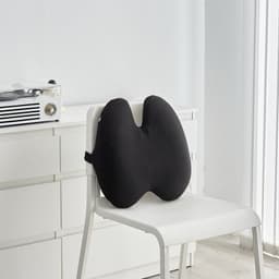 image-Office Chair Lumbar Cushion - Blue Memory Foam Backrest Pillow for Pregnant Women