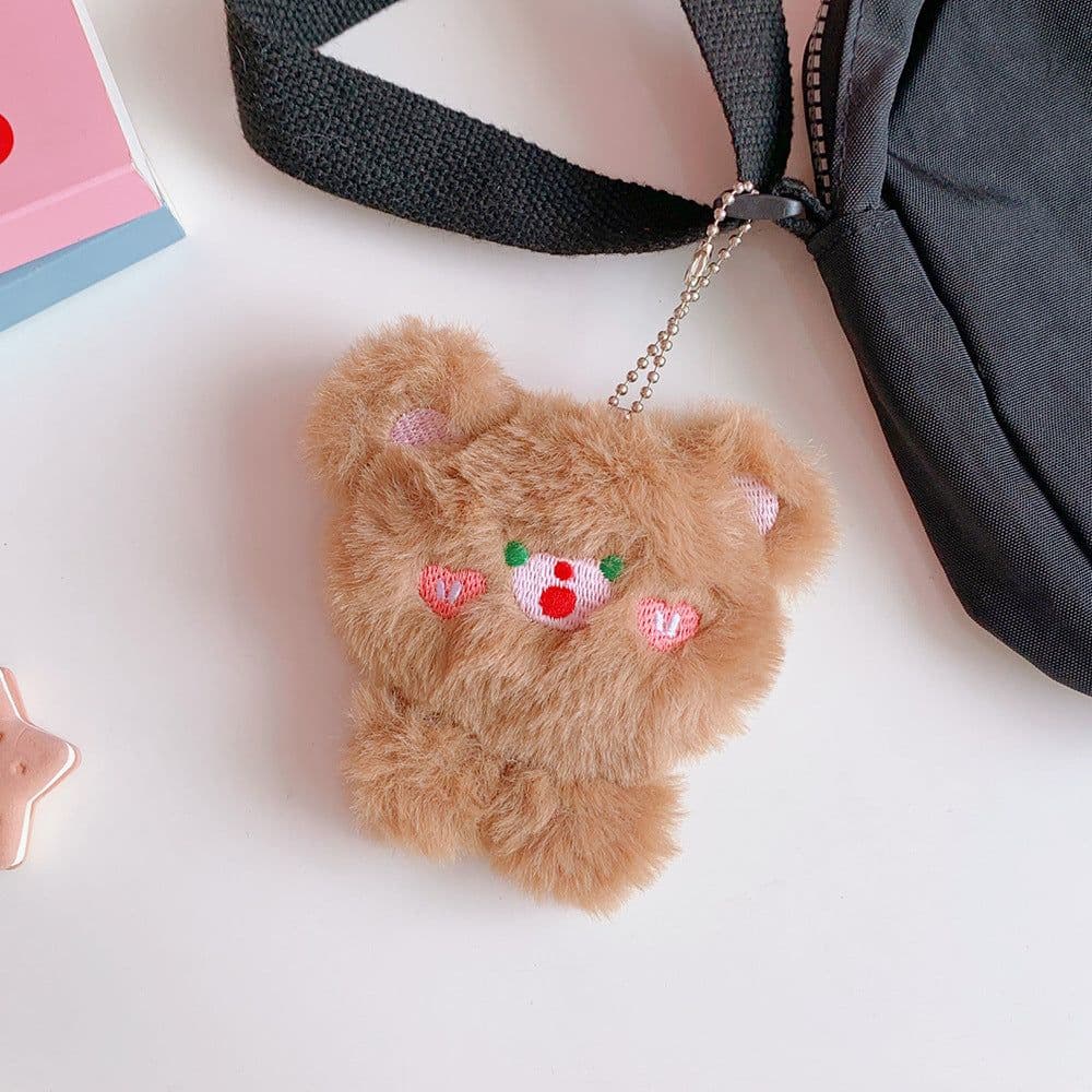 image-Tengyi Youpin 11cm Plush Pendant Doll Keychain Black Ear Puppy