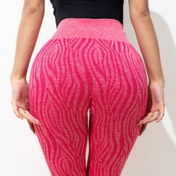 image-Zebra Yoga Pants High Waist Leggings Seamless