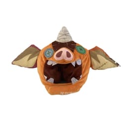 image-The Legend of Zelda Link Pig Plush Hat - Cartoon 22cm Pet Prop