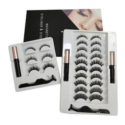 image-Glue-Free Magnetic False Eyelashes - Clip-On, Mama Style, European & American Design
