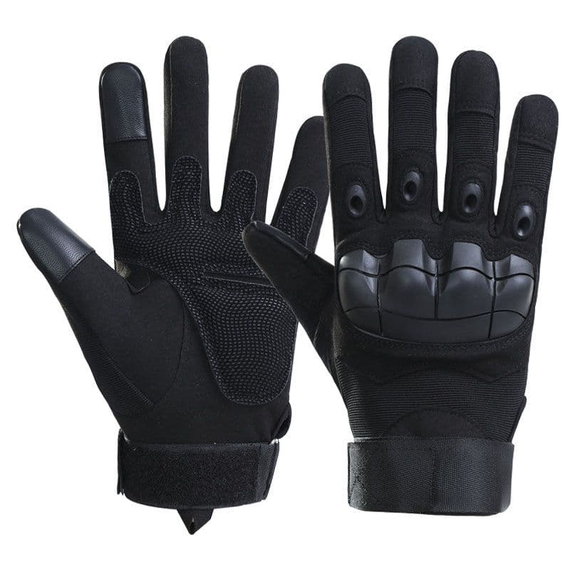 image-Outdoor Tactical Gloves - Black Long Finger