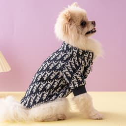 image-Pomeranian French Bulldog Dog Coat - Black XXL