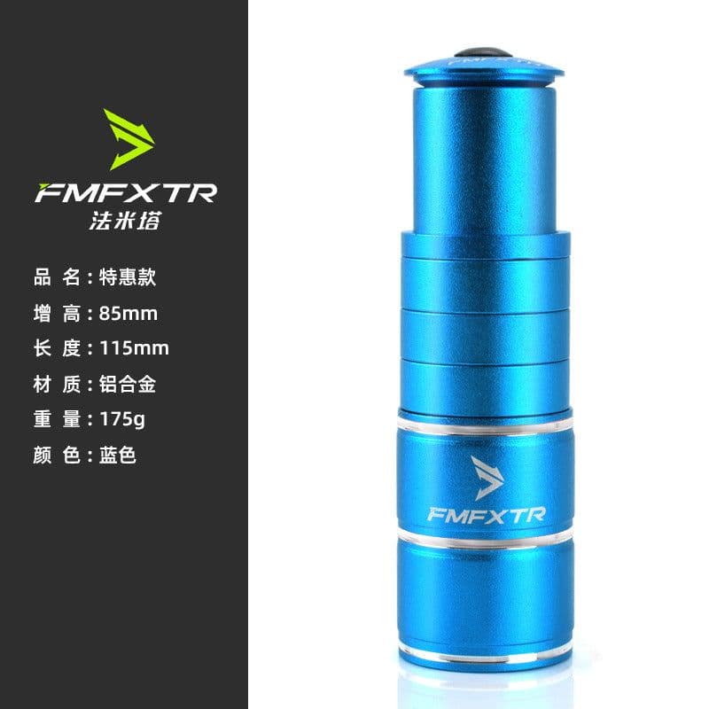 image-FMFXTR Bike Handlebar Riser - Aluminum Alloy Blue