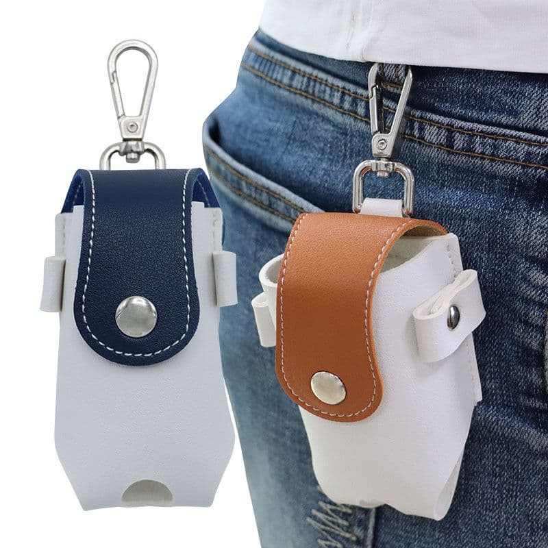 image-Japanese and Korean Stitching Golf Ball Bag PU