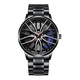 image-Men's Sports Watch - Racing Design 41mm