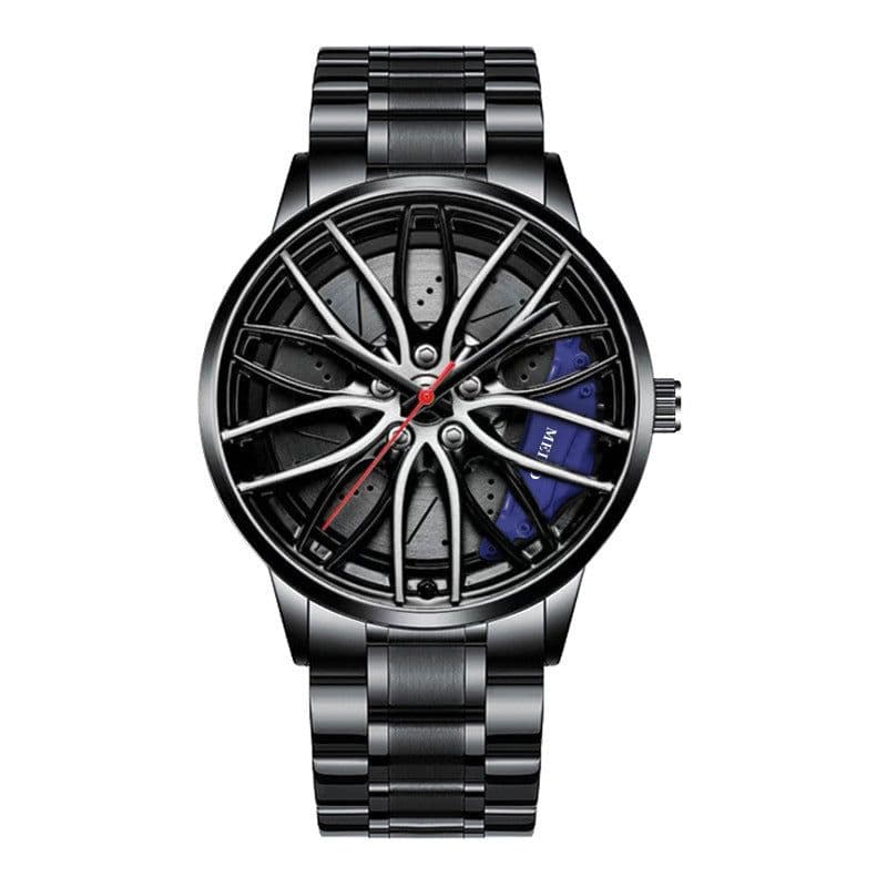 image-Men's Sports Watch - Racing Design 41mm