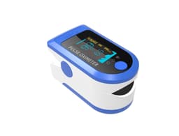 image-LK87 88 finger clip oximeter pulse index blood oxygen saturation sleep convenient detection tester cross-border