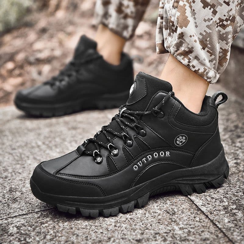 image-New 2022 winter outdoor hiking shoes cotton shoes snow boots men's large size Martin boots tooling men's shoes