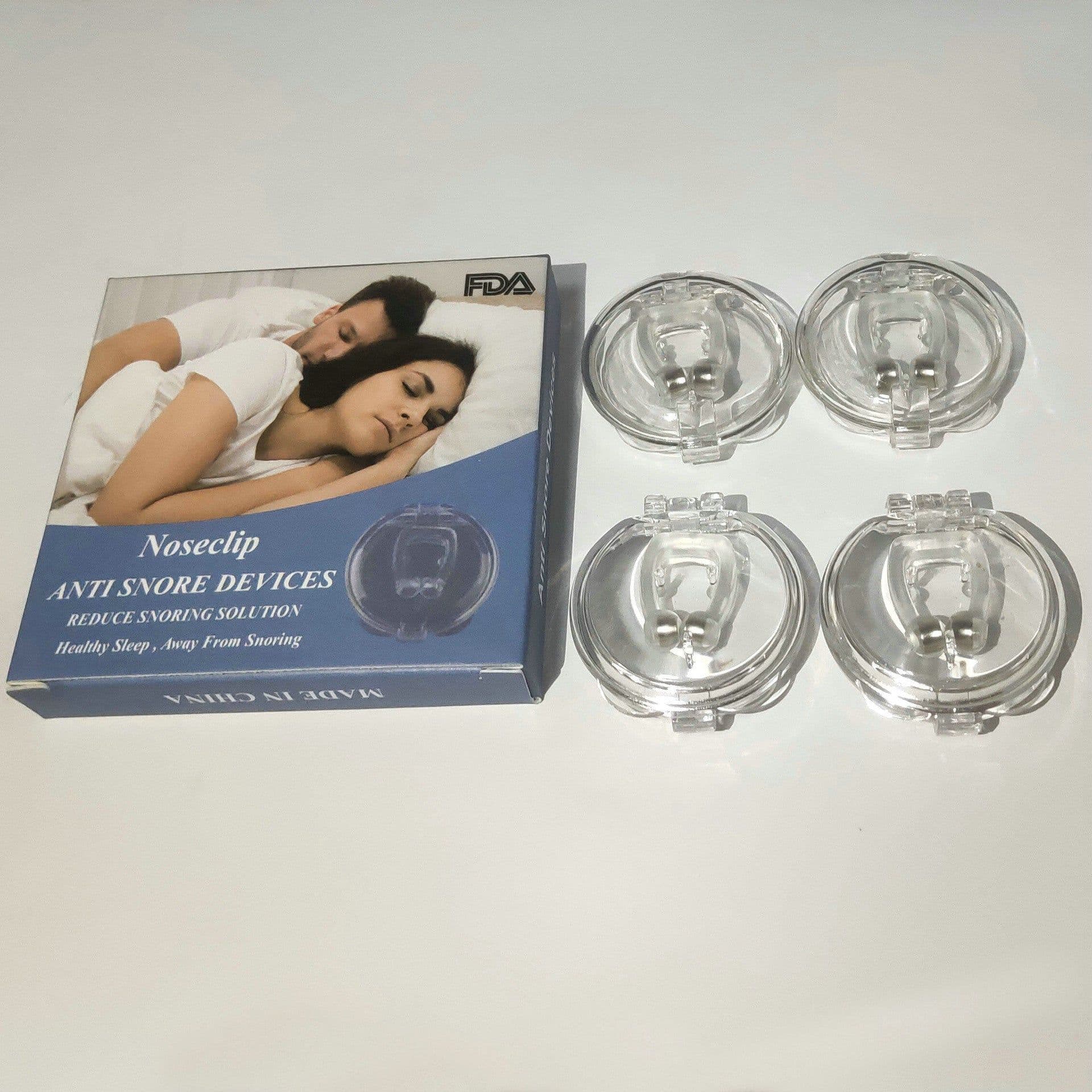 image-Cross-border exclusive nose clip physical anti-snoring anti-snoring mini magnetic silicone anti-snoring nose clip artifact