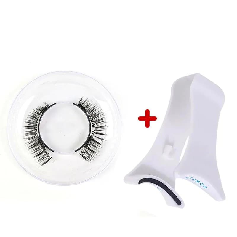 image-Magnetic False Eyelashes 6D Natural Long - Black