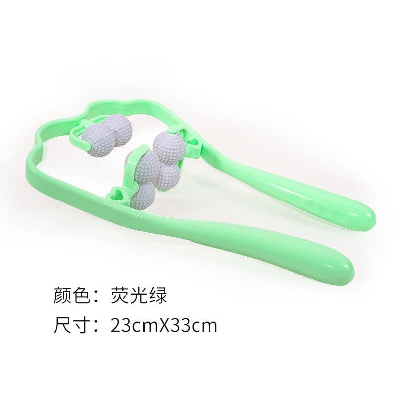 image-Cervical shoulder and neck massage artifact household multifunctional manual massager handheld neck clamp kneading neck massager