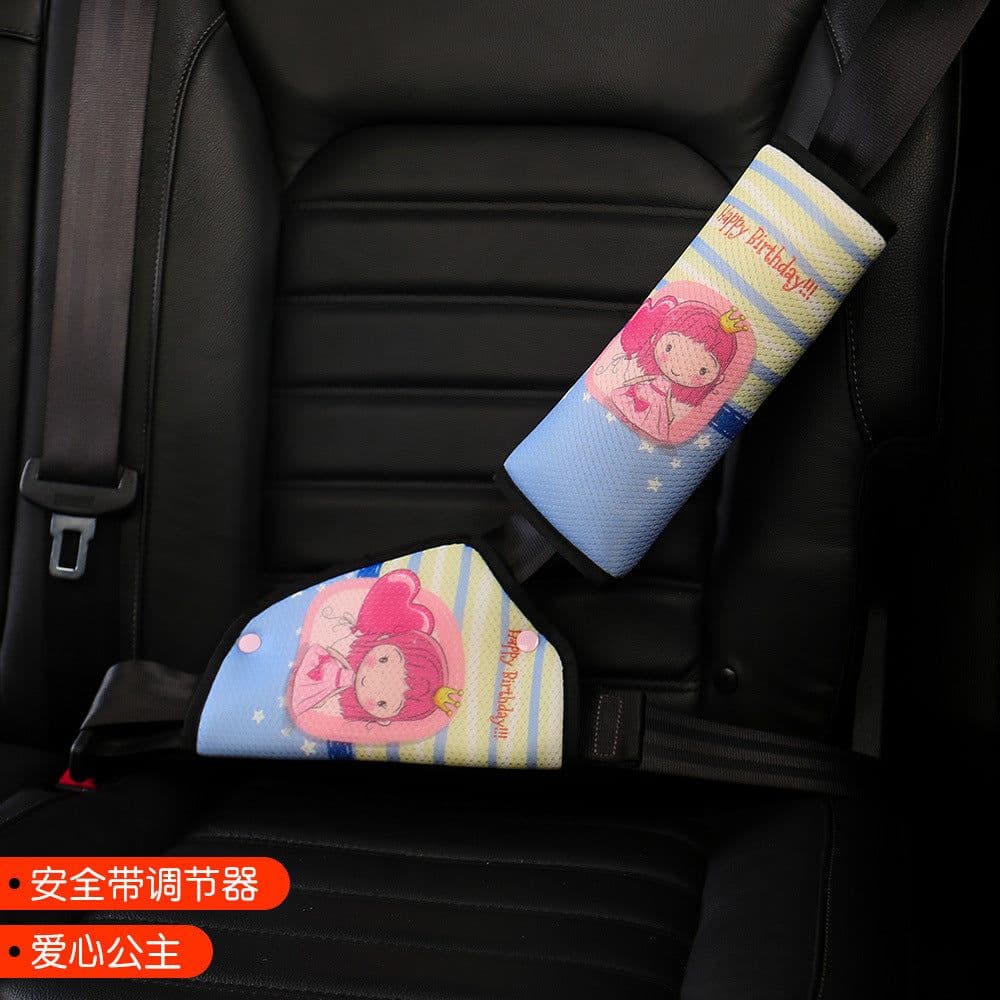 image-Child Seat Belt Safety Cover - Simple Protective Car Seat Belt Shoulder Fixer