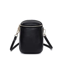 image-Mobile phone crossbody bag - high-end cowhide, fashionable 2023