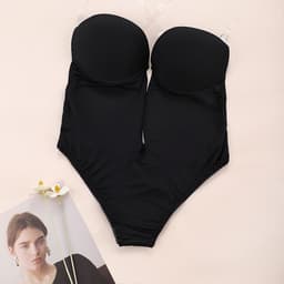 image-Chang Lizi Molded Cup Bra 3/4 - Dark Brown 3XL