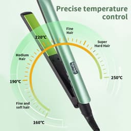 image-Ceramic Hair Straightener - Fast Heat Constant Temp