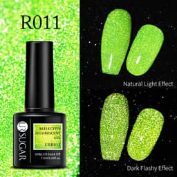 image-Fluorescent Reflective Manicure Gel - UR 2022 Phototherapy Jelly 7.5ml