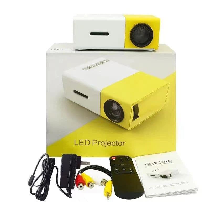 image-YG300 LED Projector 320x240 Resolution