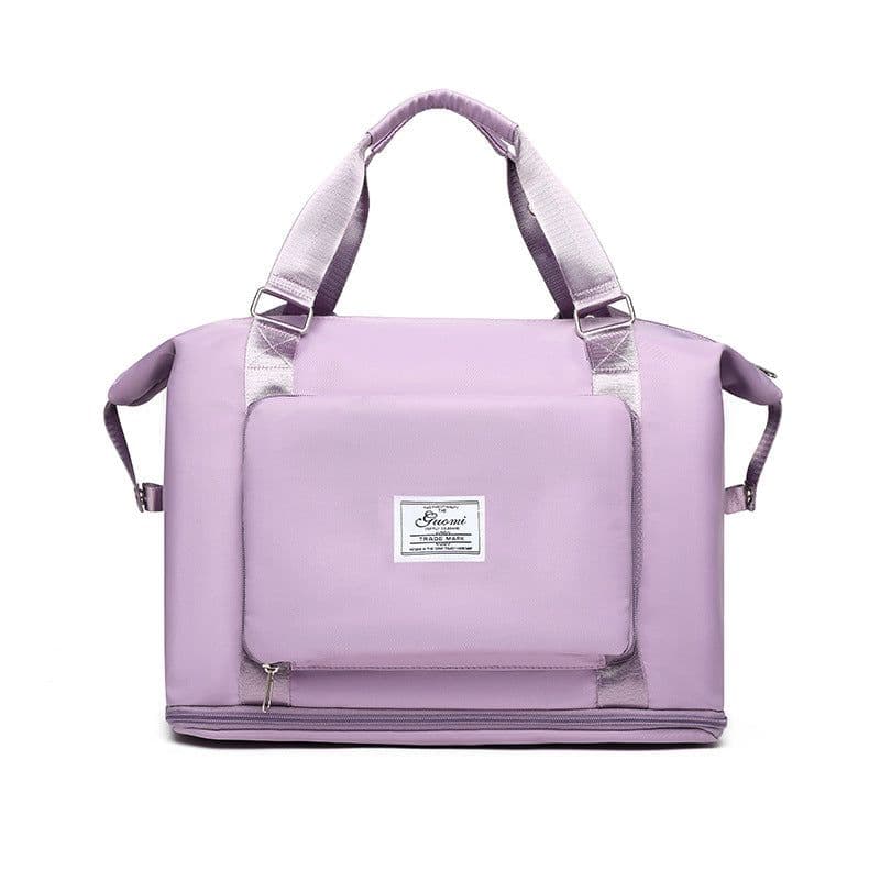 image-Women's Travel Backpack 36-55L Fuchsia Oxford