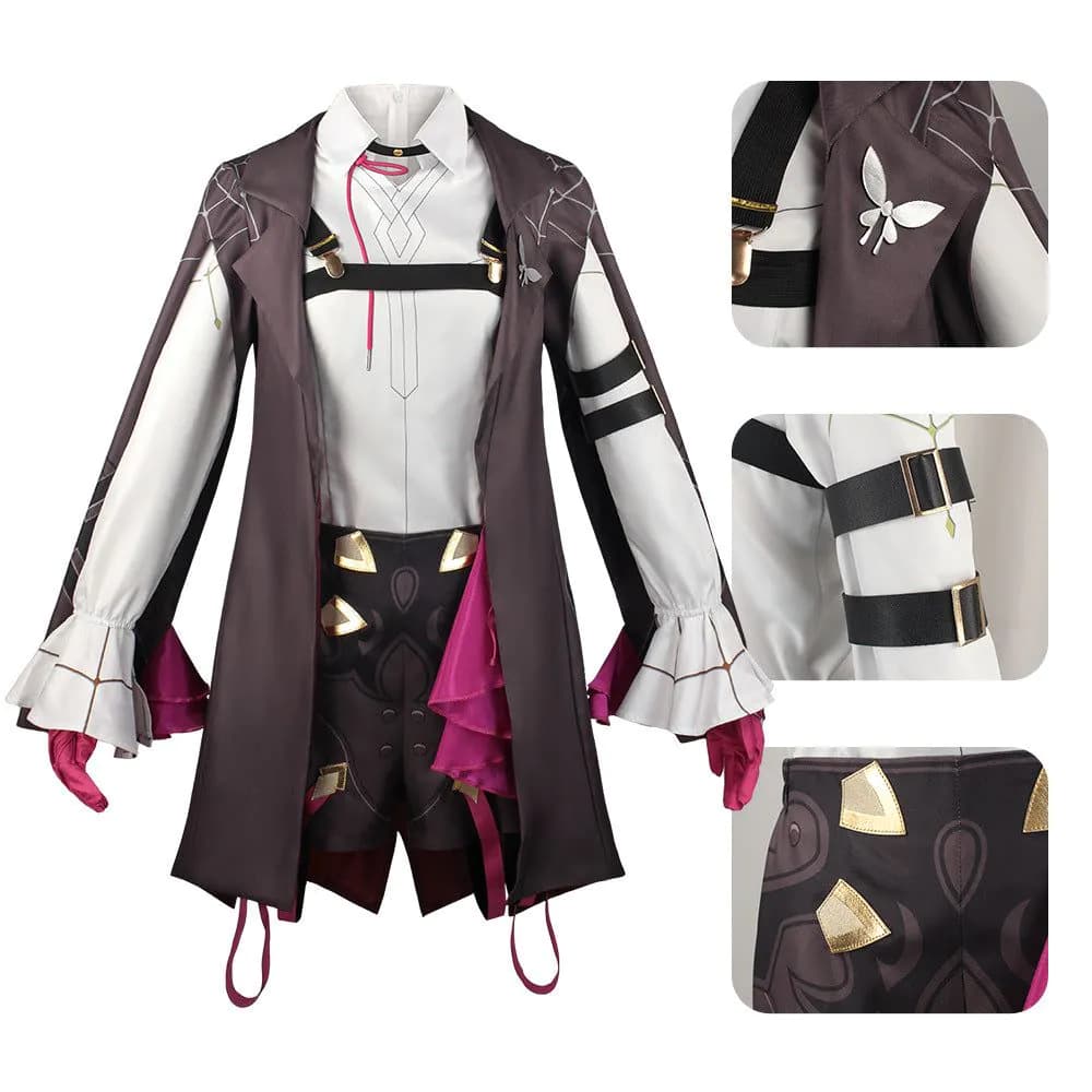 image-Kafka Cosplay Costume - Honkai Star Rail Game Character