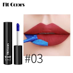 image-Fit Colors Tear Lip Glaze Matte Matte Surface Leaves Base Color Dye Lip Tear Lipstick Not Easy To Take Off Makeup Cross-border