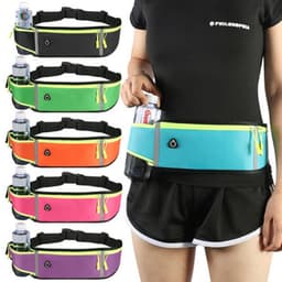 image-Outdoor Sports Waist Bag - Orange Waterproof