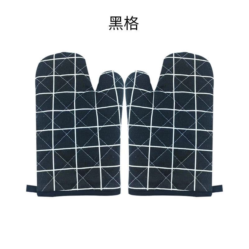 image-Microwave Oven Gloves Heat Resistant - White