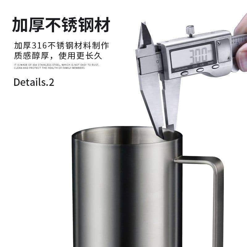 image-304 stainless steel mug household thermos cup office cup with lid water cup kindergarten school student cup