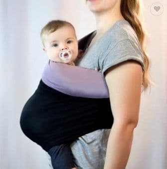image-Baby Sling Carrier - Navy Blue One Size 20kg