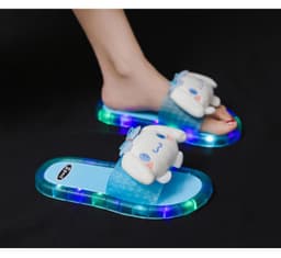 image-LED Light-Up Slippers - Non-Slip PVC Adult Summer
