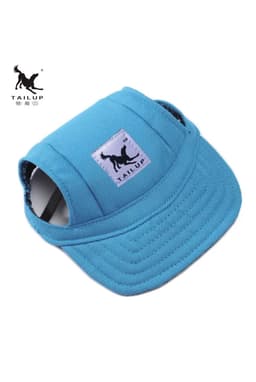 image-Canvas Denim Baseball Cap for Dogs - XL, Sun Visor, Camouflage Beach Hat