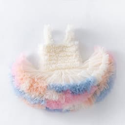 image-TUTU.KK Girls Tutu Dress - Suspenders Princess Skirt