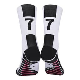 image-Men's Football Socks - Royal Blue, Non-Slip, Nylon Sports (65 characters)