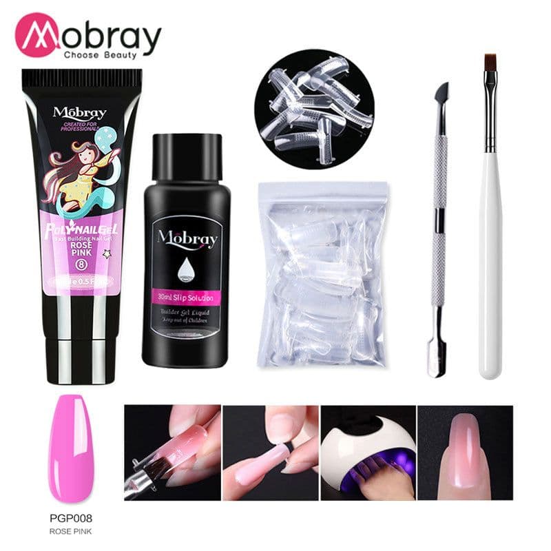 image-Manicure Crystal Extension Glue Set 5-Piece Full Set Explosive Style Nail Tools