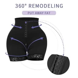 image-TOPMELON Buttshaper Pants 6XL - Black Lift Hips