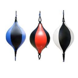 image-Speed Ball Suspended Boxing Training Reaction Ball - Red PU Hanging